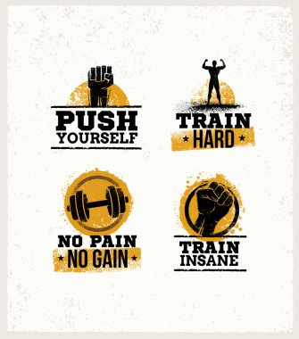 Egzersiz Gym spor ve Fitness motivasyon