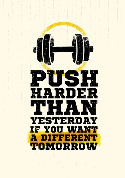 Workout Motivation Quote — Stock vektor
