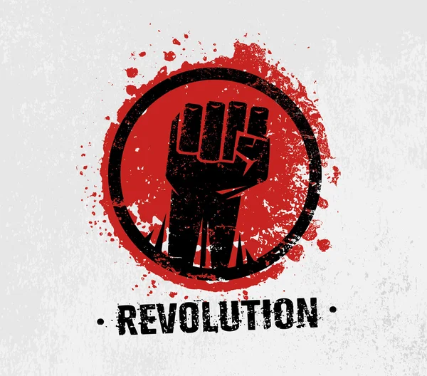 Revolutie Hand teken — Stockvector