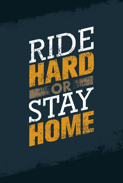 Fahrrad Motivation Zitat Banner — Stockvektor