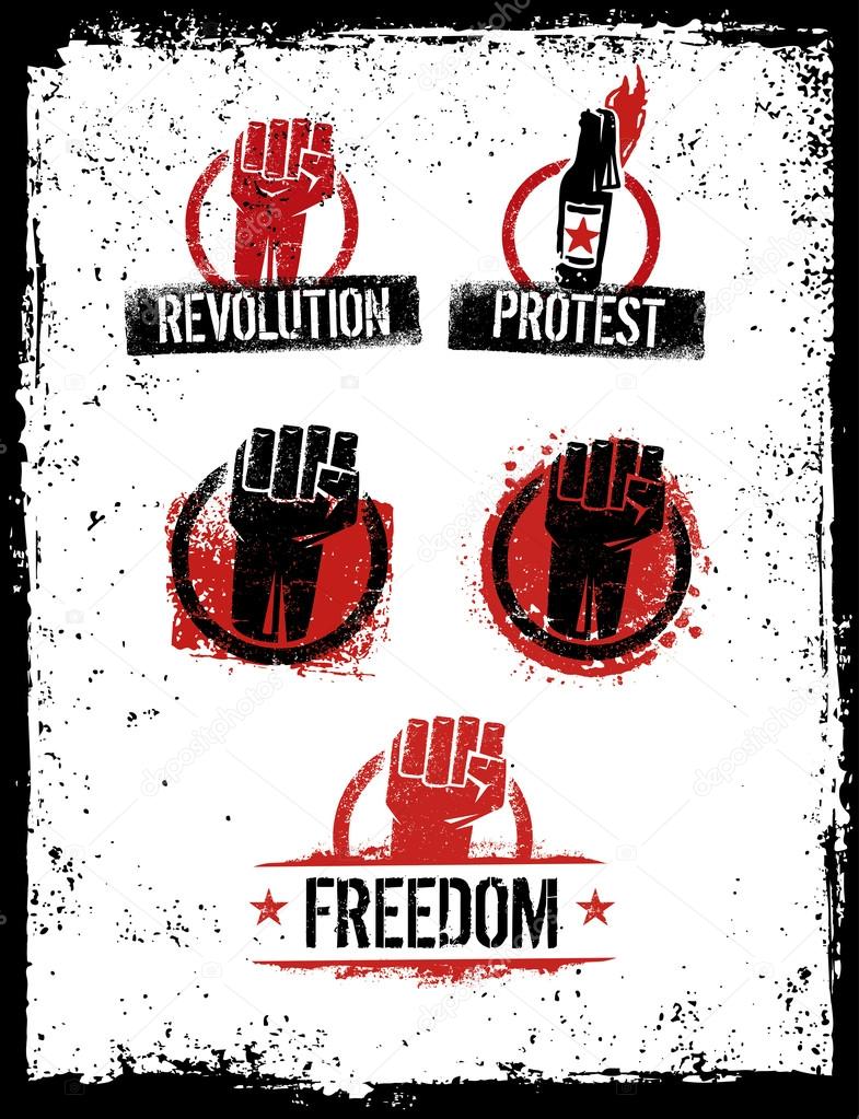 Revolution Fist Design Elements
