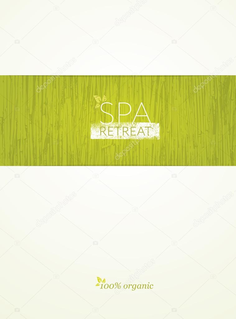 Spa Retreat Organic Eco Background