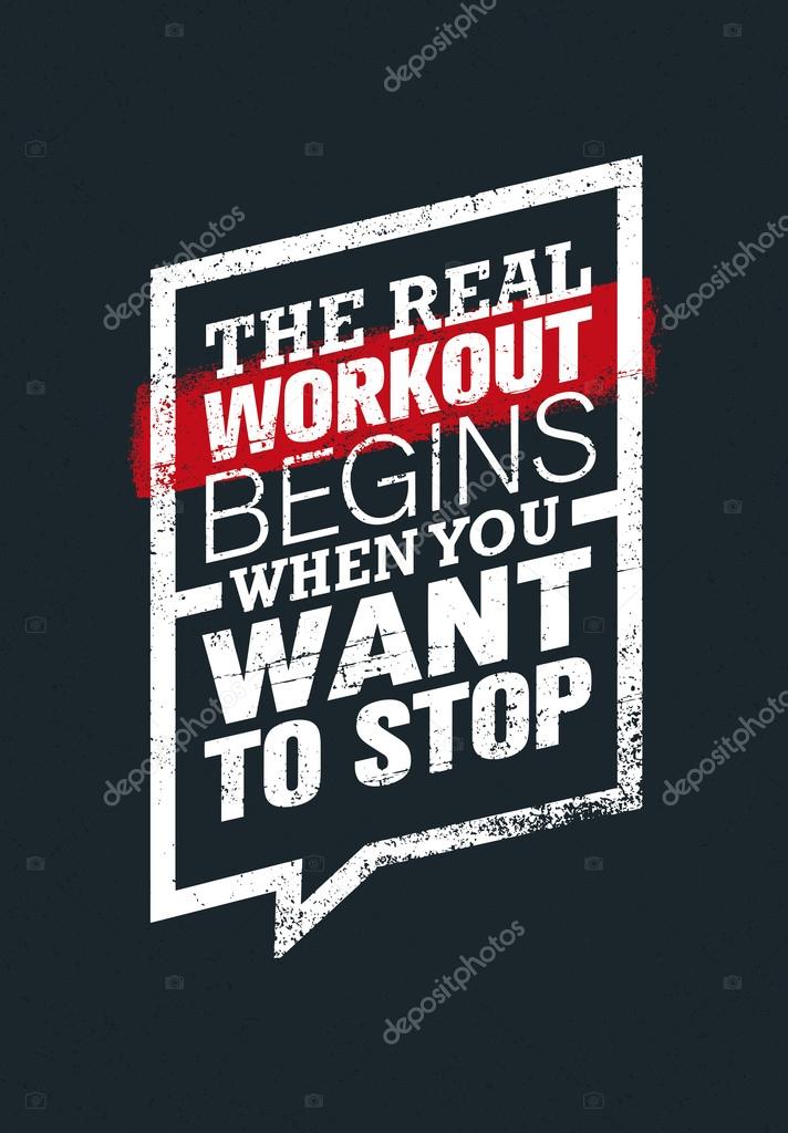 Workout Sport Motivation Quote