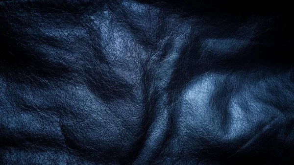 Buruşuk deri dokusu, koyu deri soyut arka plan, tasarımcı duvar kağıdı, koyu kenarlı eski deri doku, dekoratif arka plan.