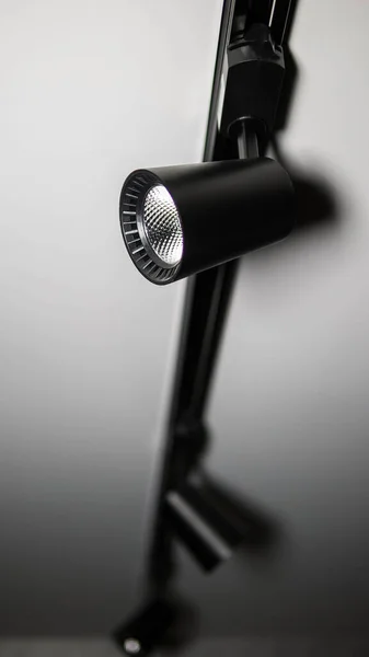 Parça Açık Siyah Modern Led Lambalar — Stok fotoğraf