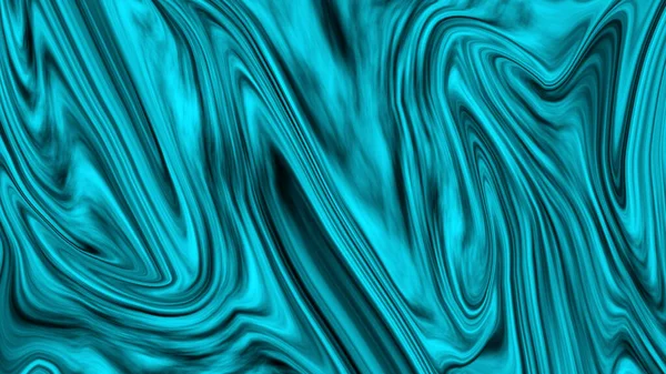 Abstract turquoise background with neon lines, acrylic paint background, marble lines, designer wavy lines, photo wallpaper for your desktop. Spilled liquid texture. painted wallpaper, bright shade, pastel wavy lines