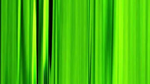 Animowane Zielone Ruchome Tło Abstrakcyjne Dekoracyjne Miękkie Kolory Postaci Pasków — Wideo stockowe