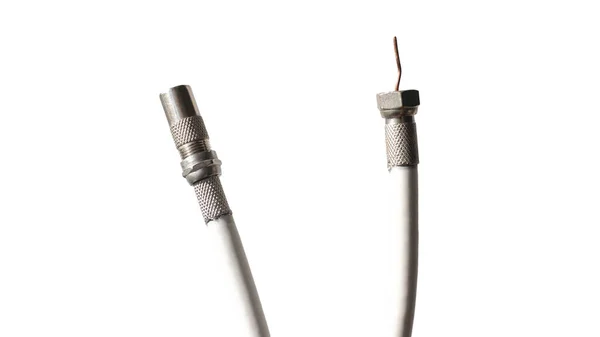 Snoer Voor Antenne Antenne Pal Mannelijke Kabel Type Flylead Luchtkoord — Stockfoto