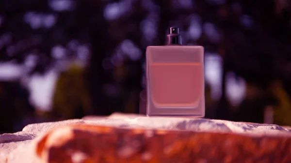 Perfumes Masculinos Num Frasco Com Espaço Para Cópias Eau Toilette — Fotografia de Stock