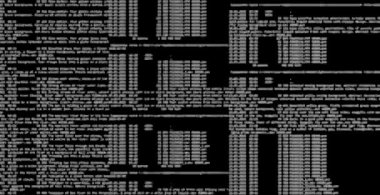 Klavyede daktilo kodları var. Bilgisayar monitöründeki hackerın hattı, bir hackerın siyah beyaz çizgileri. Beyaz ve harflerle yanıp sönen monitör. Bulanık harfler