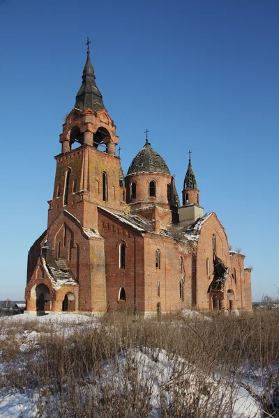 The Church of the Entry of the Most Holy Virgin into the Temple,  the village of Pyot, Ryazan region, Russia — Zdjęcie stockowe