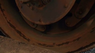 Rusya St.Peterburg - 22 Nisan: yol işçileri işten asfalt, yol bir Avrupa şehri tarihi merkezinde