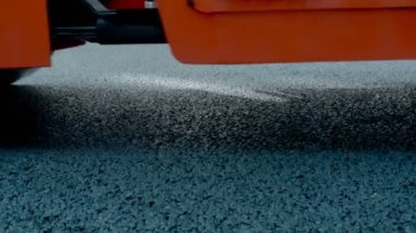 Asfalt paver asfalt tamir şehir yolda uygulama