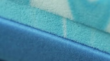 Closeup doku Orto köpük şilte yapmak için