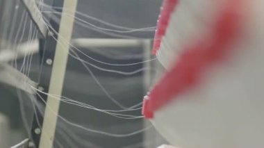 Biriktirme beyaz iplik Tekstil imalatı