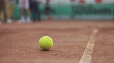 Tenis topu mahkeme ve arka plan Kılavuzu