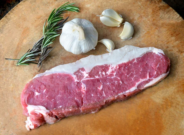 Cortar a carne fresca Angus — Fotografia de Stock