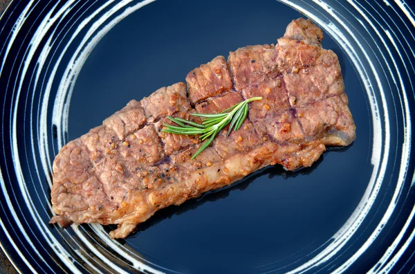 Teppanyaki grelhar o belo bife de carne — Fotografia de Stock