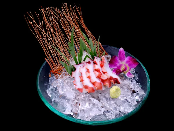 Japon ahtapot tako sashimi — Stok fotoğraf