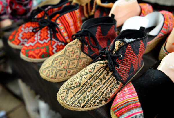 native handmade shoe