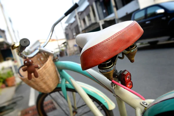 Seggiolino bici vintage — Foto Stock