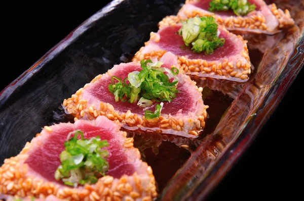 Стейк із тунця японському стилі — стокове фото