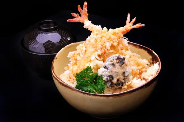 Japon tempura don — Stok fotoğraf