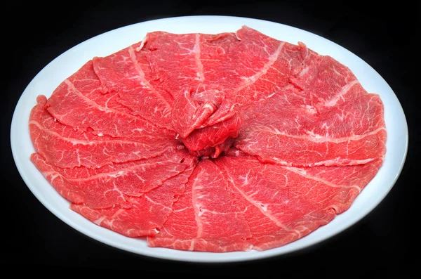 Japanese Wagyu shabu beef — Stock Photo, Image