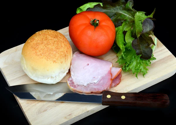 Domácí sendvič — Stock fotografie