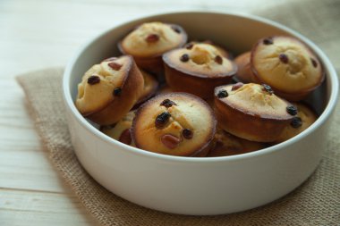 Tatlı lezzetli limon Cupcakes