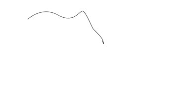 Sürekli kendini çizen atlet kadın dalış sporcusu suya dikey ve temiz bir şekilde balıklama atlıyor. Bu da hassasiyet ve zarafeti gösteriyor. Tam uzunluktaki tek çizgi canlandırması