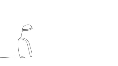 Aralıksız çizgilerin animasyonlu çizimleri, bir dalgalı ok grafiğiyle üç Arap 'ı kurumsal ortamda kendine çekiyor. Piyasa zorlukları stratejik. Tam uzunluktaki bir çizgi canlandırması