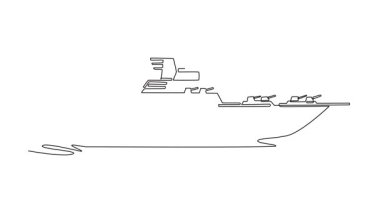 Sürekli kendini çizen özel güdümlü füze destroyeri. Pürüzsüz görünmezlik, çoklu silah kulesi ve gelişmiş donanma savaşları için radar direkleri. Tam uzunluktaki bir çizgi canlandırması