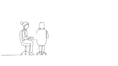 Kendi kendine çizim yapan tek çizgi dizüstü bilgisayarla işbirliği yapan üç Arap kadını kendine çekiyor. Özel takım çalışması, profesyonel kadın yetkilendirmesi. Devamlı bir çizgi. Tam uzunluk canlandırması