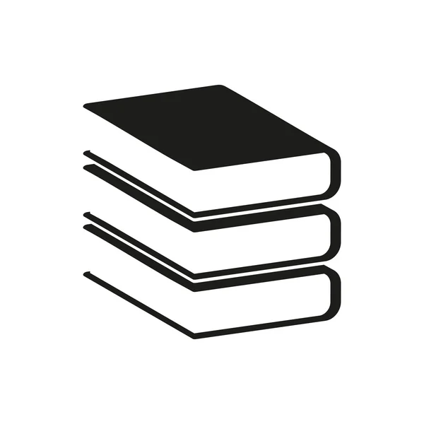 Zwartboek eenvoudige pictogram — Stockvector