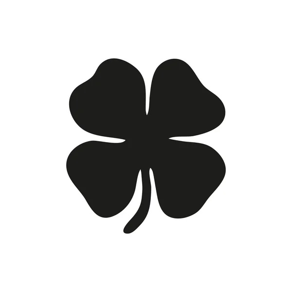 Liść koniczyny znak ikona. Saint patrick symbol. — Wektor stockowy