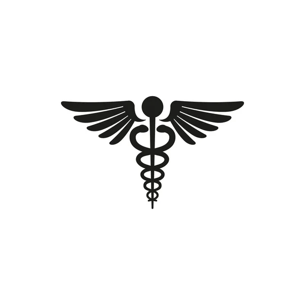 Estilo de símbolo médico negro simple — Vector de stock