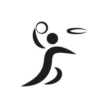 Basketbol ve top Simge beyaz arka plan üzerinde monokrom