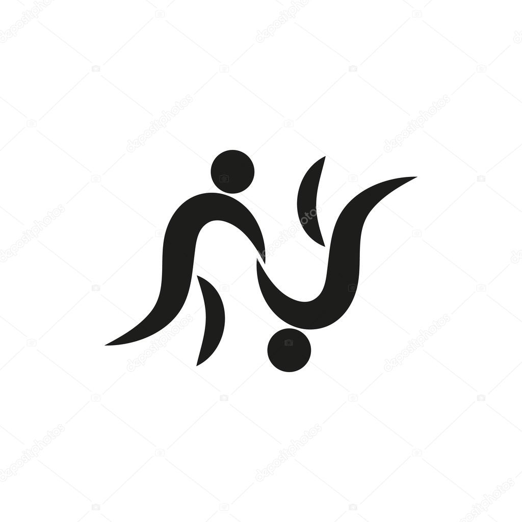 Judo fighter pictogram. Icon Created For Mobile, Web, Decor, Print Products, Applications. Black icon set isolated on white background. Vector illustration.