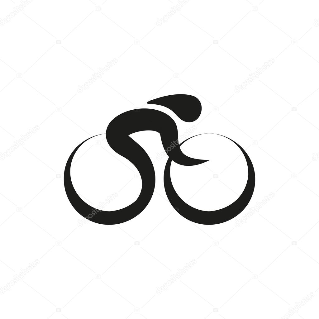 Cycling Biking Created For Mobile, Web, Decor, Print Products, Applications. Black icon set isolated on white background. Vector illustration.