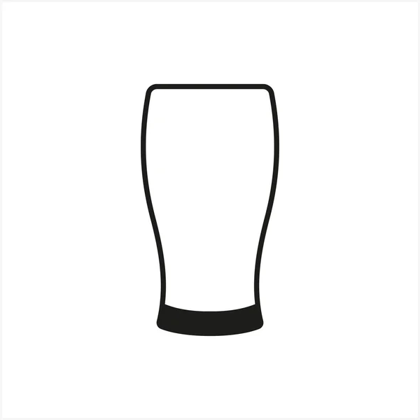 Vector illustration of empty beer mug. — Stock Vector