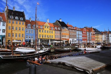 farklı binalar ve elemanları, Kopenhag, Danimarka