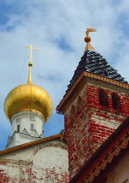 Kilise şehirde, Rusya Federasyonu — Stok fotoğraf