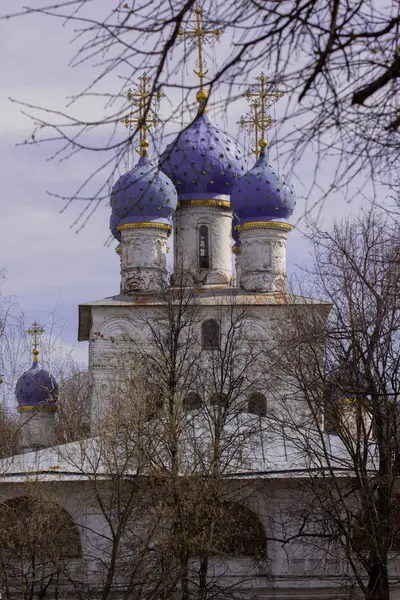 Chiesa Elementi Città Russia — Foto Stock
