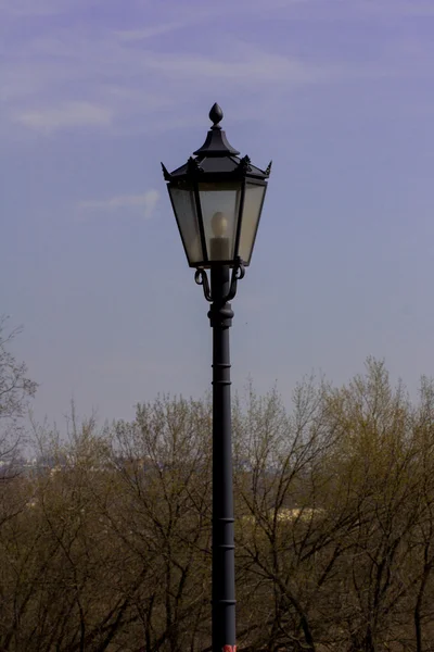 Lampada Parco Mosca Russia — Foto Stock