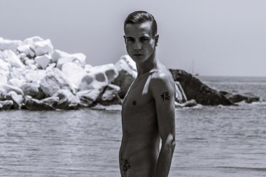 Çocuk sahilde, Kıbrıs