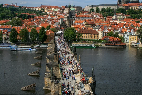 Town landscape with horizon — Stock Photo, Image