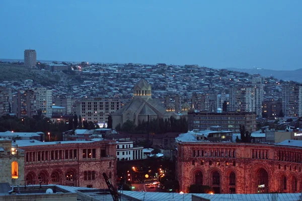 Night city landscape — Stock Photo, Image