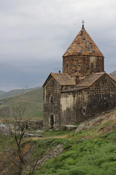 Old church on the hill — Stock Photo, Image