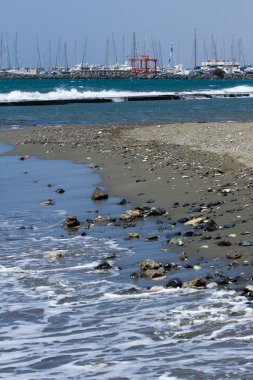 kayalar ve ufuk deniz manzarası
